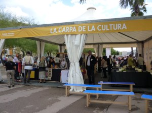 La carpa de la cultura Barcelona 2012