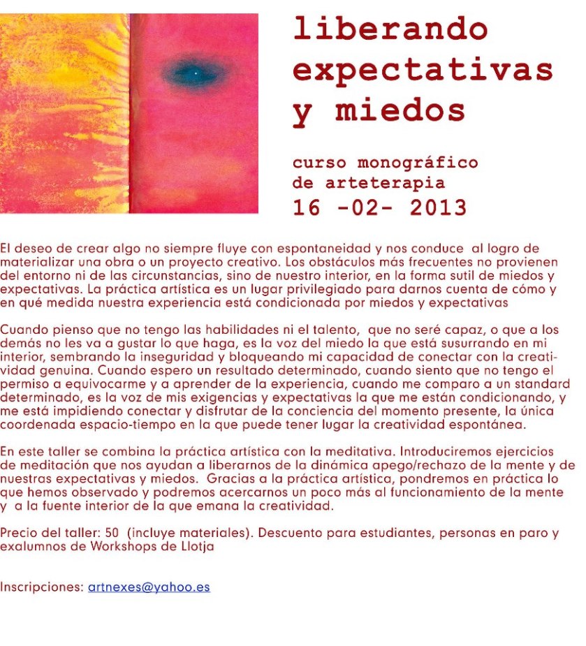 liberando miedos y expectativas