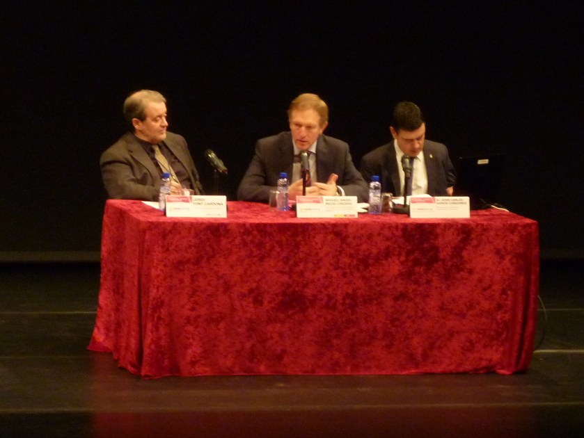 Inauguración de las V Jornadas sobre la Inclusión Social y la Educación en las Artes Escénicas