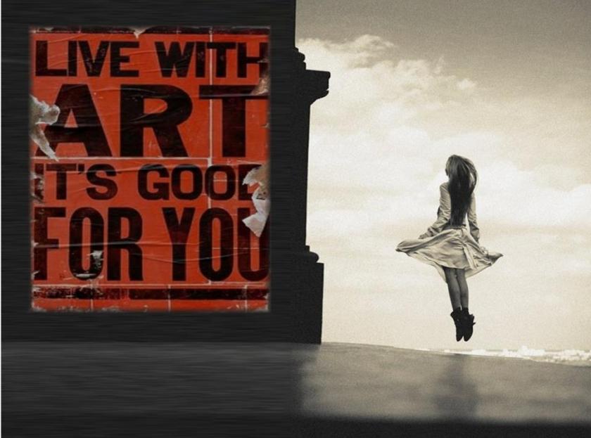 live with art is good for you