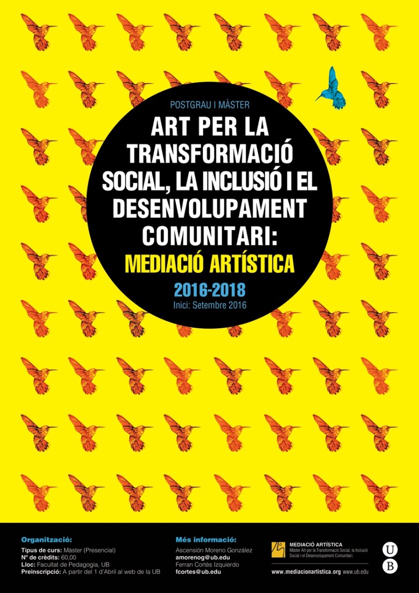 Màster mediació Artística 16-18
